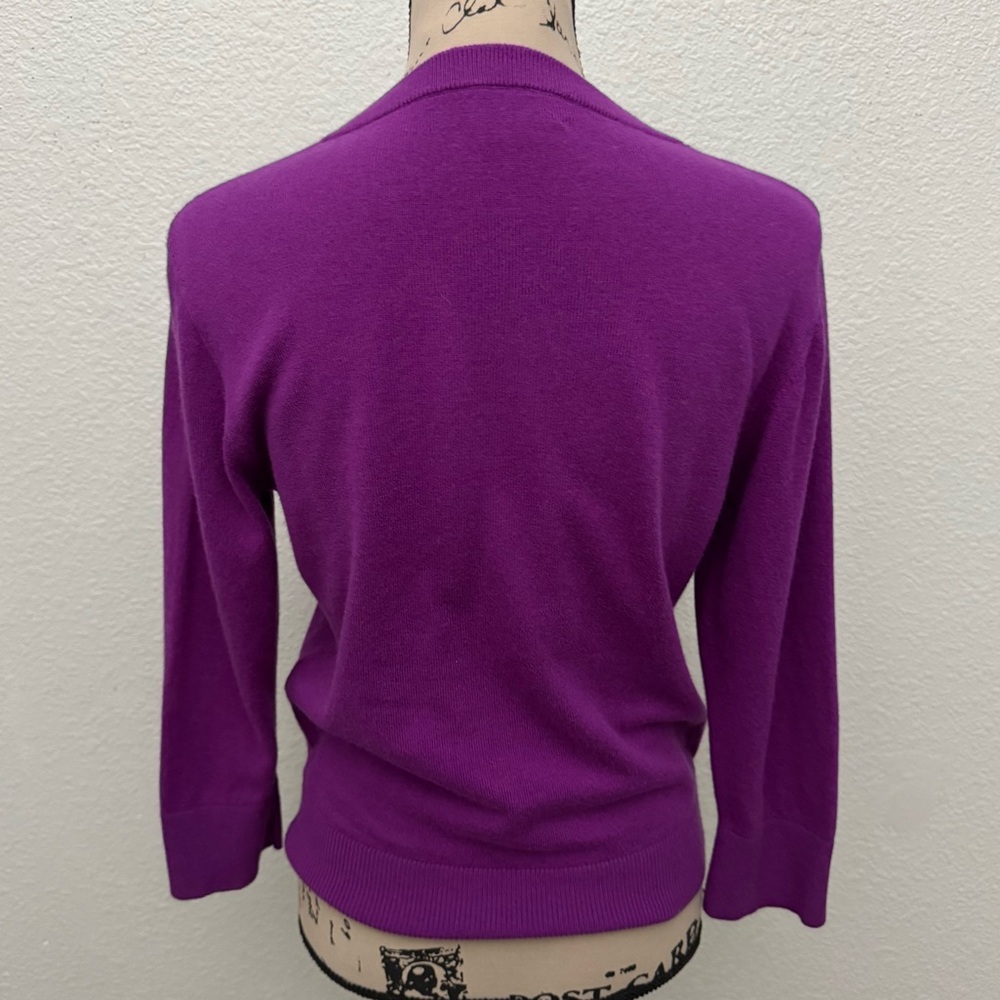 Kate Spade Bow Cardigan Sweater Size Large - Picture 6 of 12